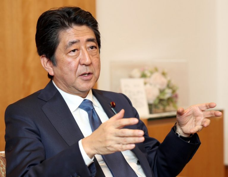 夕刊フジ　安倍晋三首相独占インタビュー1